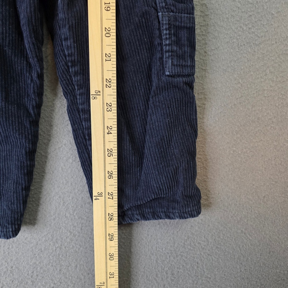 OshKosh B'gosh Toddler Boys Navy Blue Corduroy Overalls 2T 2A Vestbak - Picture 7 of 8
